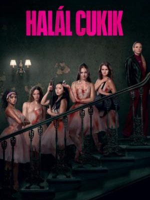 Halál cukik (Pretty Lethal, 2026) hivatalos filmposzter – balerinák harca Uma Thurman fogadójában akció-horror thrillerben