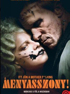 A menyasszony! (The Bride!, 2025) hivatalos filmposzter – Jessie Buckley és Christian Bale Frankenstein menyasszonyában, horror-dráma